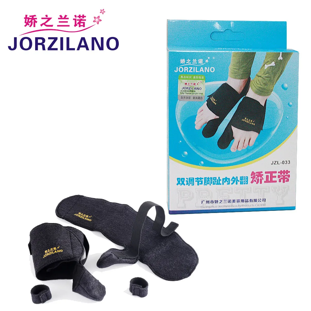 1 пара JORZILANO ортопедические подтяжки для большого пальца ноги корректор