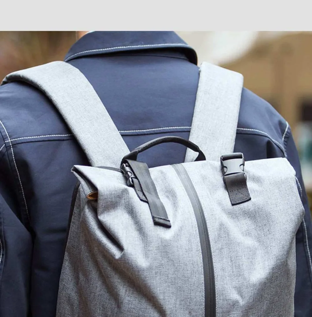 Оригинальная Повседневная сумка на плечо xiaomi 90FUN, мужская и женская сумка на плечо, сумка на плечо, подходит для ноутбука 14"