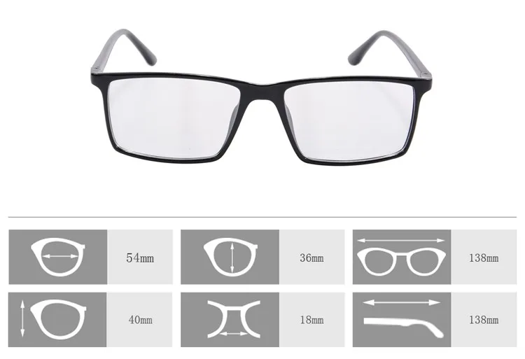 Топ гибкие очки мужские брендовые дизайнерские ацетатные очки оправа Очки для работы за компьютером оптические оправы Oculos De Grau Masculino 9195