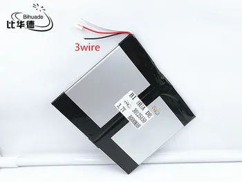 

li-po 3 line 3.7V 8000mAh 30125150 Polymer lithium ion / Li-ion battery for tablet pc,POWER BANK,cell phone