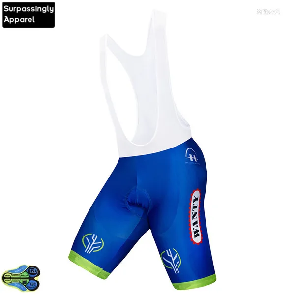 Для мужчин Wanty Велоспорт велотрусы MTB 9D Pad с коротким Открытый Pro Team для верховой езды Биб шорты велосипед Костюмы Ropa Ciclismo синий - Цвет: Picture Color