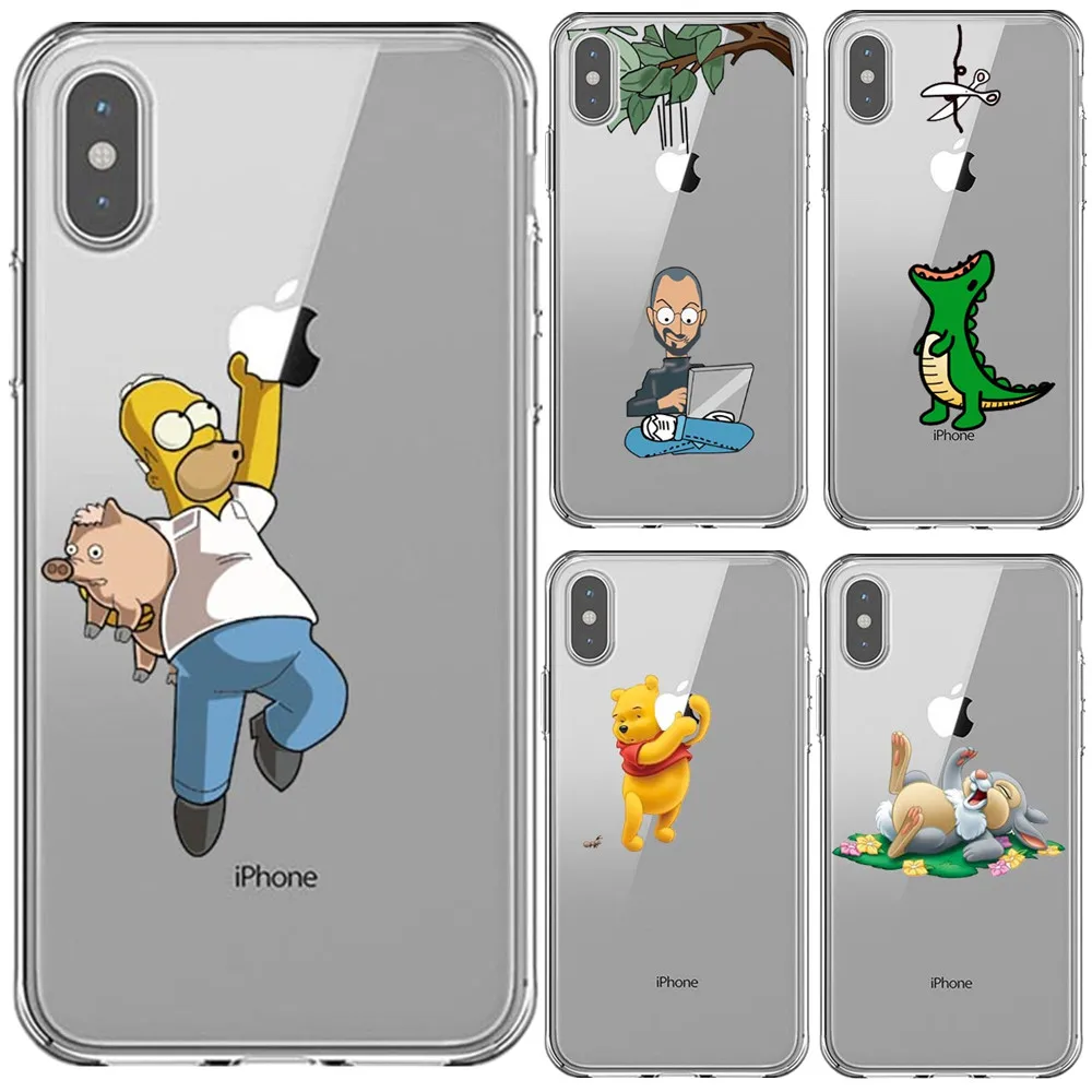 

Cute cartoon Marios little mermaid Snow White Soft TPU Silicone Back Cover Case For iPhone X 5 5S SE 6 6SPlus 7 8 Plus XS MAX XR
