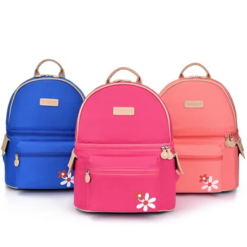 

New Arrival Fashion Thermal Baby Bottle Bag Backpack Feeding Insulation Holder Maternal Nappy Storage DCO