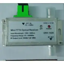 10 шт. FTTH оптический приемник 1260-1660nm 47-1000 МГц мини CATV + SAT-IF оптический приемник встроенный фильтр