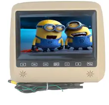 For LSQ STAR 7” slot-in Headrest DVD/USB/SD/IR/FM transmitter and Game Function Entertainment System for all the car