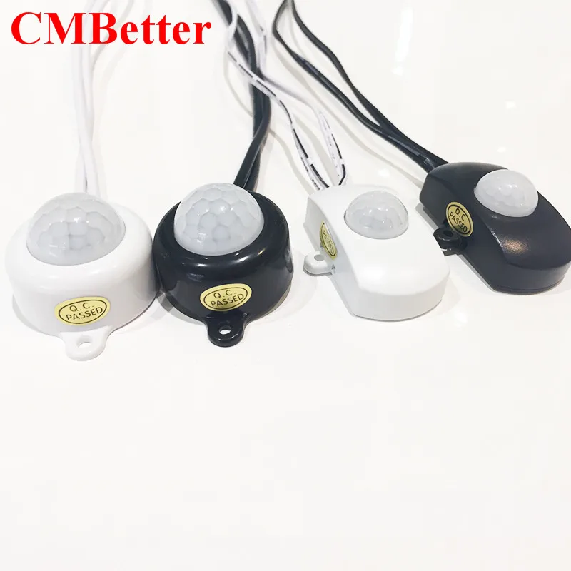 

CMBetter DC 5V/12V/24V Body Infrared PIR Motion Sensor Switch Human Motion Sensor Detector Switch For LED Light Strip Automatic