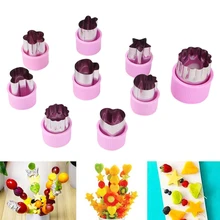 Décor alimentaire mignon Shaper Durable cuisine outil Cutter moule 9 pièces/ensemble gâteau coupe légumes fruits bricolage coupe ensemble de coupe(China)