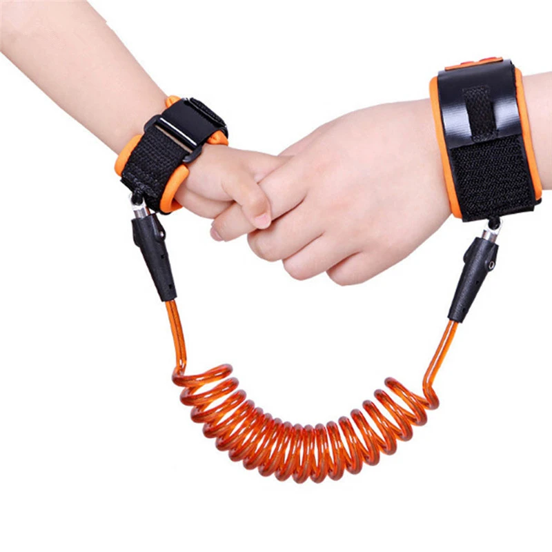 

2018 NEW Safety Harness Leash Anti Lost Wrist Link Rope Leash Anti Lost Bracelet for Baby Kids Safety Outdoor Play