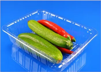 

Pack of 100 pcs 20.5*15.5*5.5cm Disposable Boxes Transparent Plastic Fruit Vegetable Sushi Pastry Packing Box