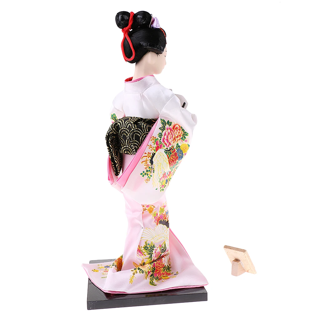 New Arrivals Japanese Geisha Kimono Doll Ornaments Crafts Home Decoration Collectibles Birthday Xmas Gift for Kids Children