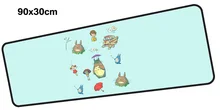 Totoro pad mouse computador gamer mause pad 900x300X4MM padmouse big Personality mousepad ergonomic gadget office desk mats
