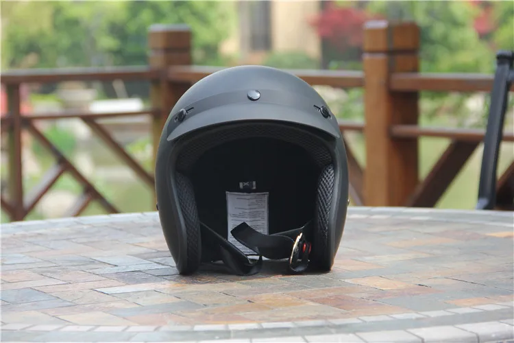 AMZ moto rcycle шлем Ретро винтажный реактивный скутер шлем велосипедные гоночные шлемы с открытым лицом capacete шлем moto DOT утвержден