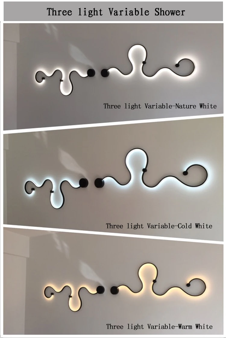 Post-modern Scandinavian modern minimalist creative wall lamp led bedside bedroom aisle corridor hotel Wall light  1