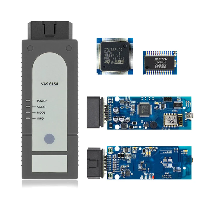

2019 VAS 6154 ODIS V4.4.1 WIFI OBD2 Diagnostic Tool VAS5054A 4.3.3 Bluetooth Scanner CSL88
