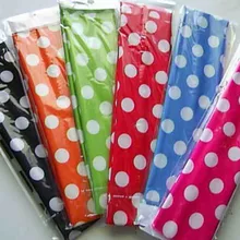 120 шт в горошек печатные Повязки Нейлон стрейч-головной убор " x 8"