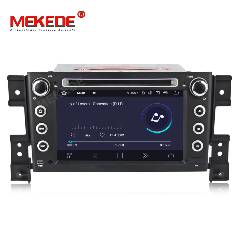 Clearance MEKEDE Android 9.0  IPS DSP Car Audio gps navigator for Suzuki Vitra Car multimedia player gps navigator radio ipod 5