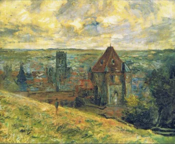 

High quality Oil painting Canvas Reproductions Dieppe (1882) by Claude Monet hand painted