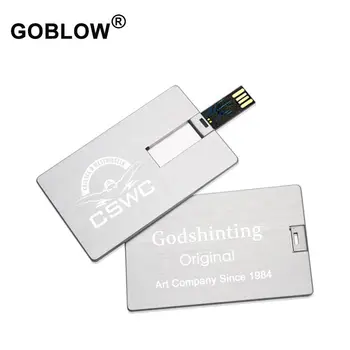

Metal Pormo Business Card USB Flash 8gb 16gb 32gb 64gb Super Thin Gift Credit Card Printing Club Team Logo Shape Visiting Card
