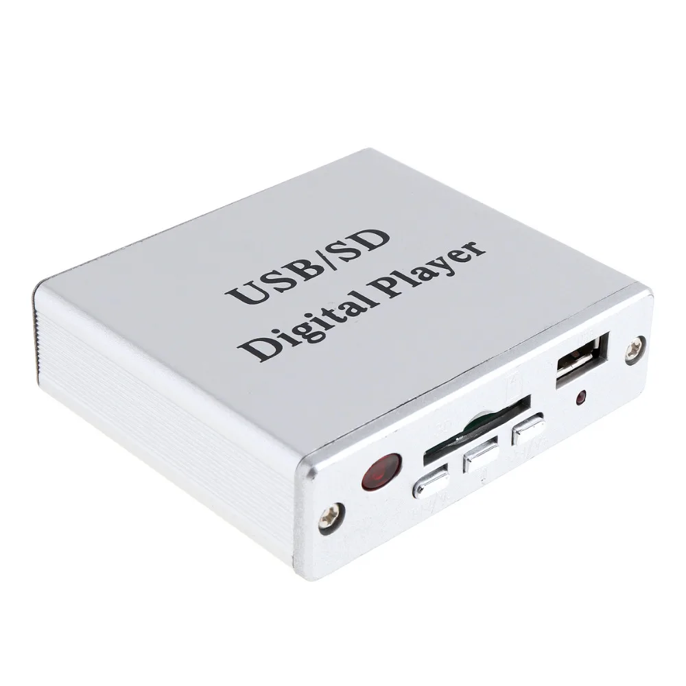 DC 12V цифровой автомобильный усилитель мощности MP3 Аудио Плеер ридер 3 электронная