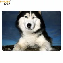 HUGSIDEA Смешные 3d собака хаски печати двери ковров дома декоративные Коврики животного Стиль Гостиная/номер/Кухня коврики