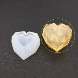 Силиконовая форма DIY эпоксидная смола ремесла в форме сердца коробка для хранения Чехол стол украшение Органайзер ювелирные изделия