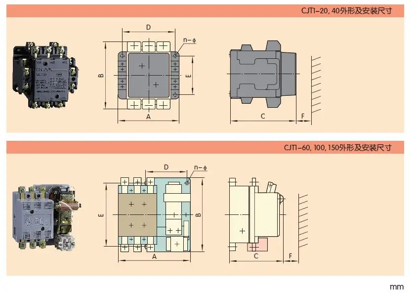 CHINT AC Contactor CJT1-10A CJT1-20A CJT1-40A CDC10-20