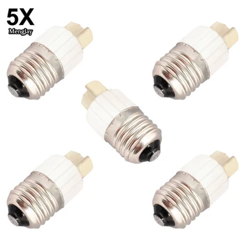 

5x Fireproof Material E27 to G9 lamp Holder Converter Socket Conversion light Bulb Base type Adapter