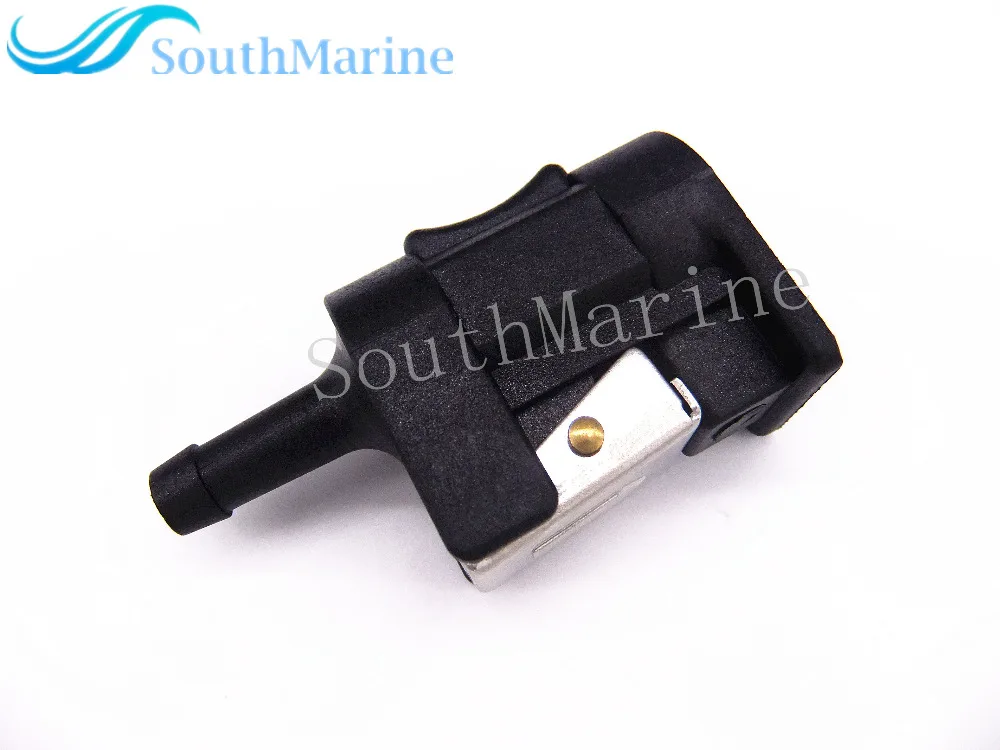 Boat Motors 6E5 24305 06 00 Female Fuel Pipe Connector for Yamaha , 8mm