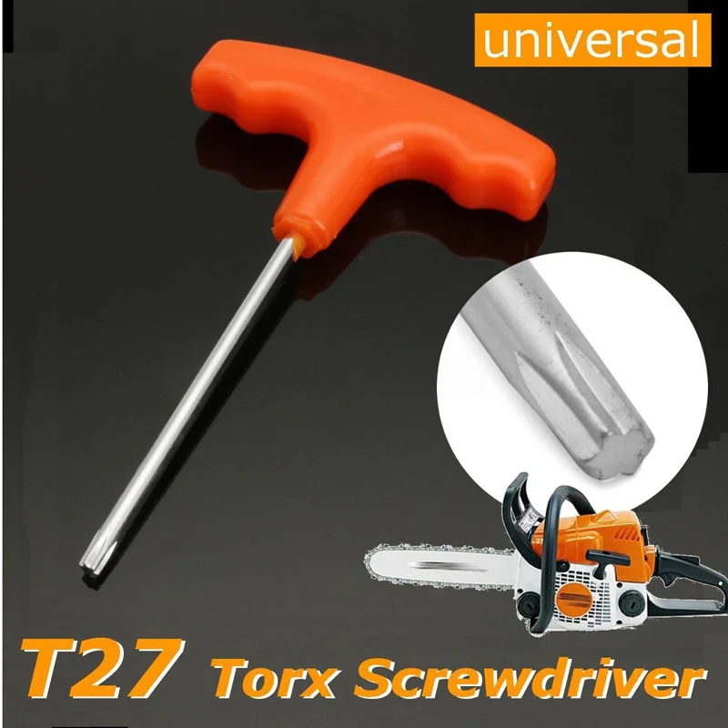 Новинка отвертка с Т образной ручкой 15 см T27 Torx для Stihl Makita #0812 370 1000|Отвертка| |