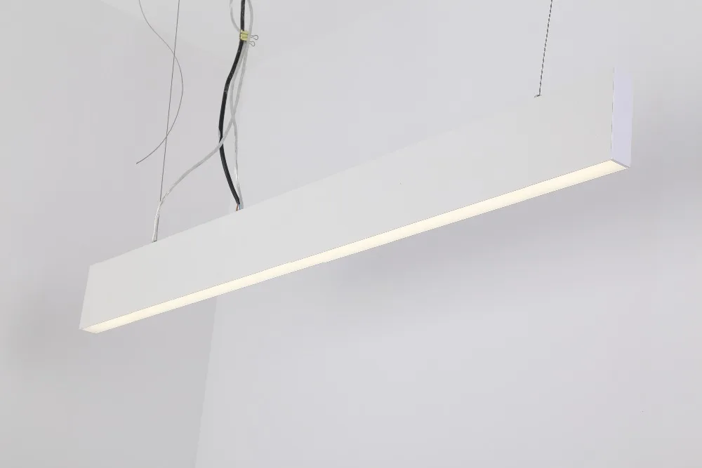 Linha de Produção de Luz Frete Grátis China Lonon Ip20 Levou Pendurado Luminária Sarrafo Ac85 265v ww nw cw Cor