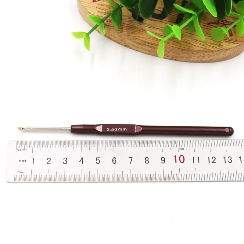 Набор крючков для вязания 16 размеров 0 5 2 7 мм|handled crochet hooks|knitting needlesweaving tools |
