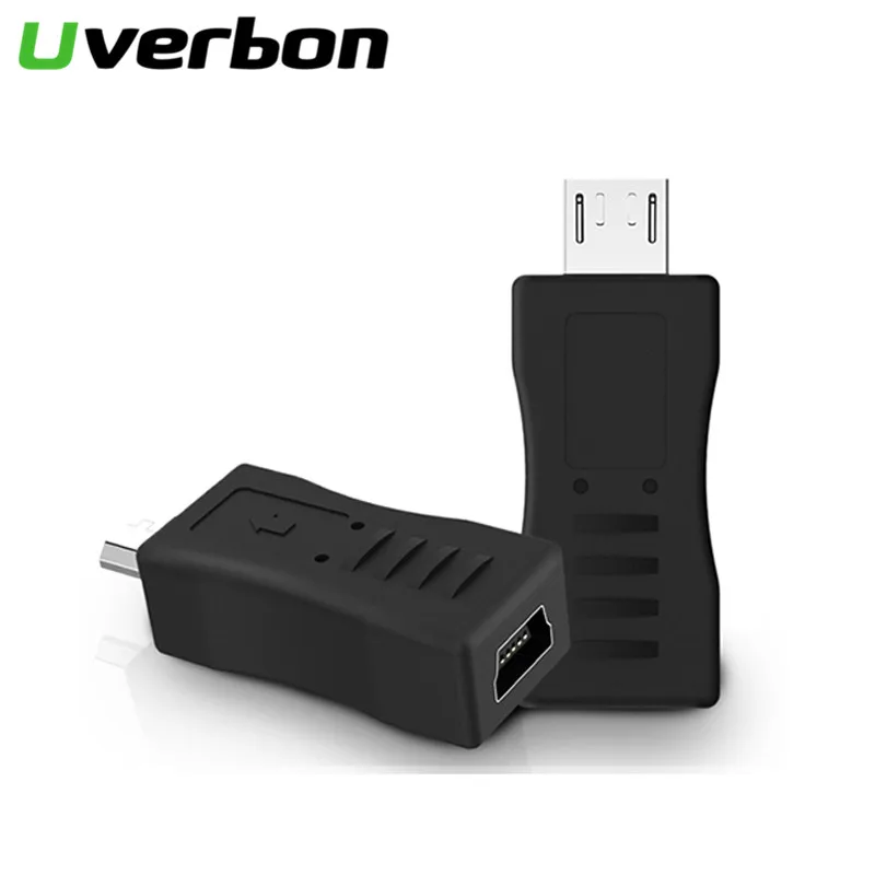 Переходник Micro USB папа в Mini мама переходник для зарядки телефона MP3 Samsung устройств