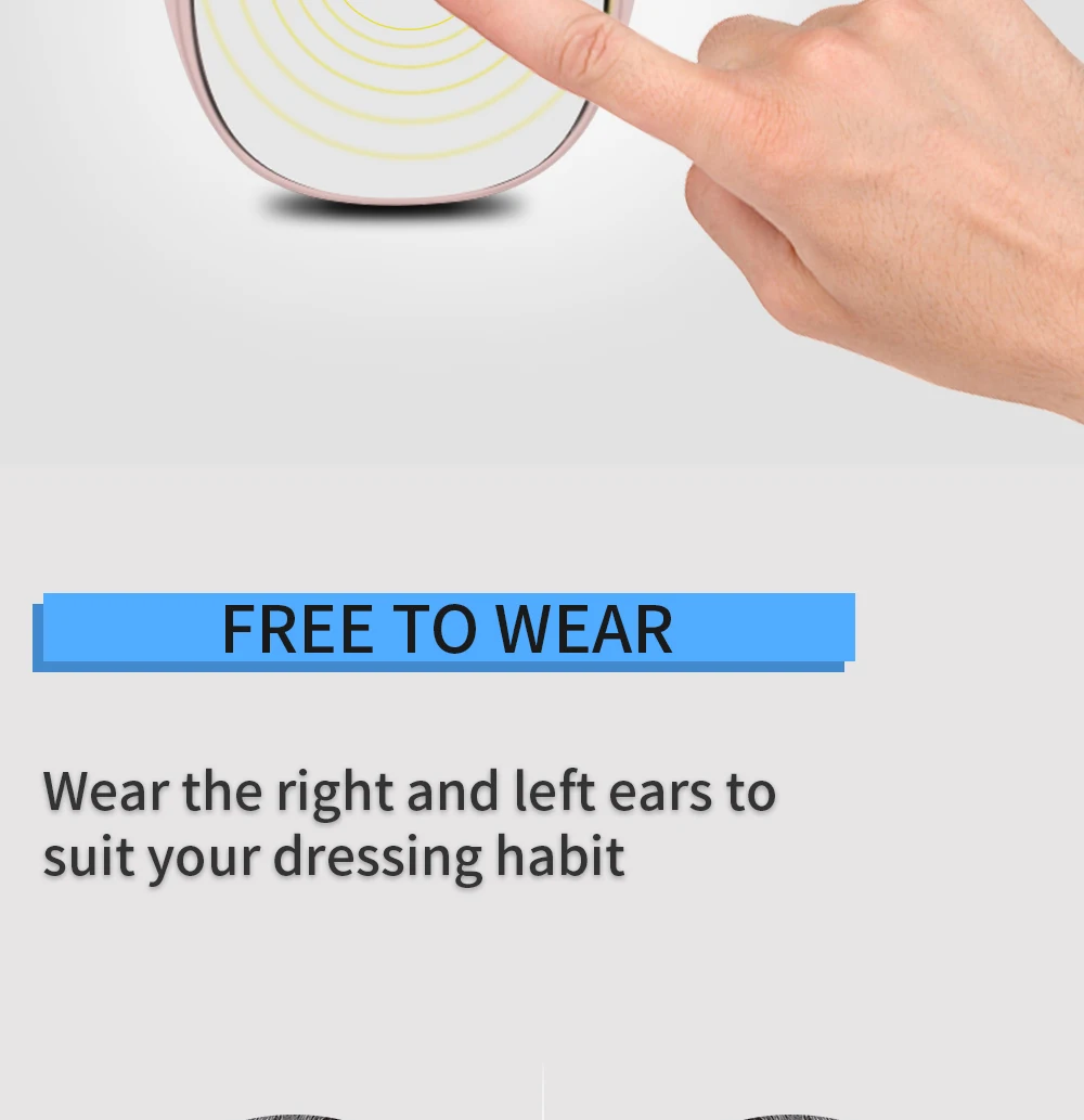 Mini7 Bluetooth Headset Earphone Handsfree Voice Control Wireless Earphones Tiny Earbud Earpods with Microphone for Mobile Phone (3)
