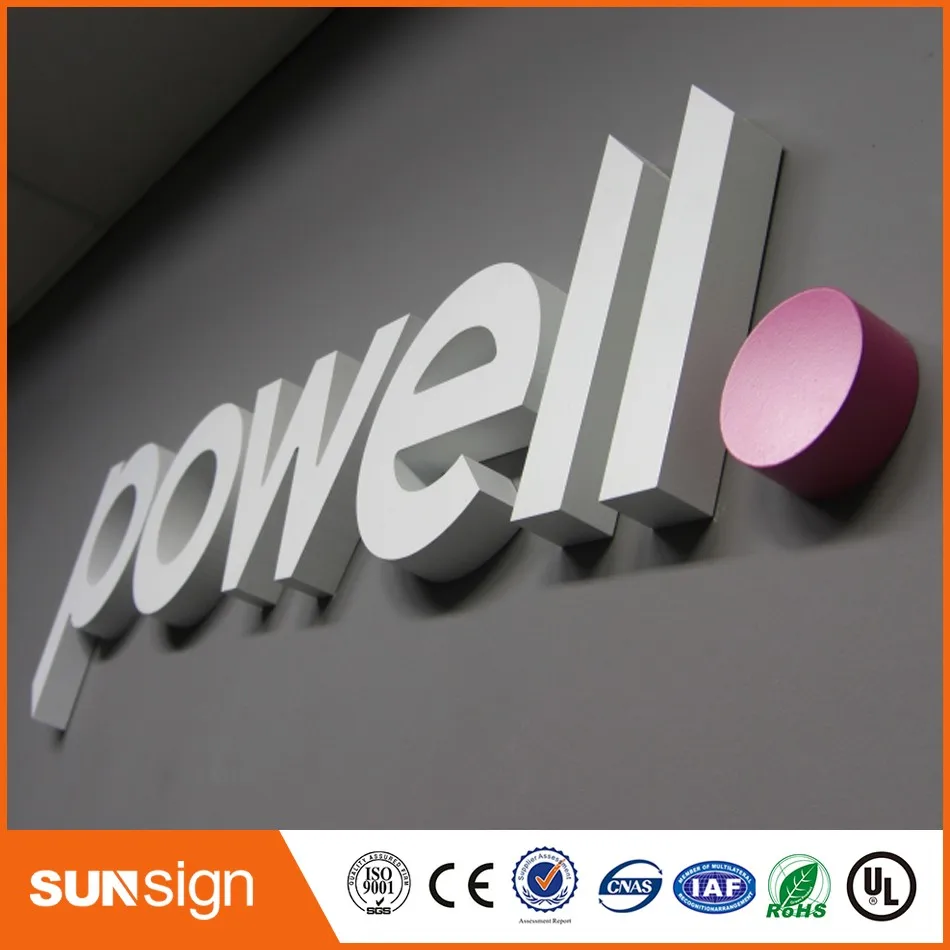 Grosir bisnis tanda akrilik huruf 