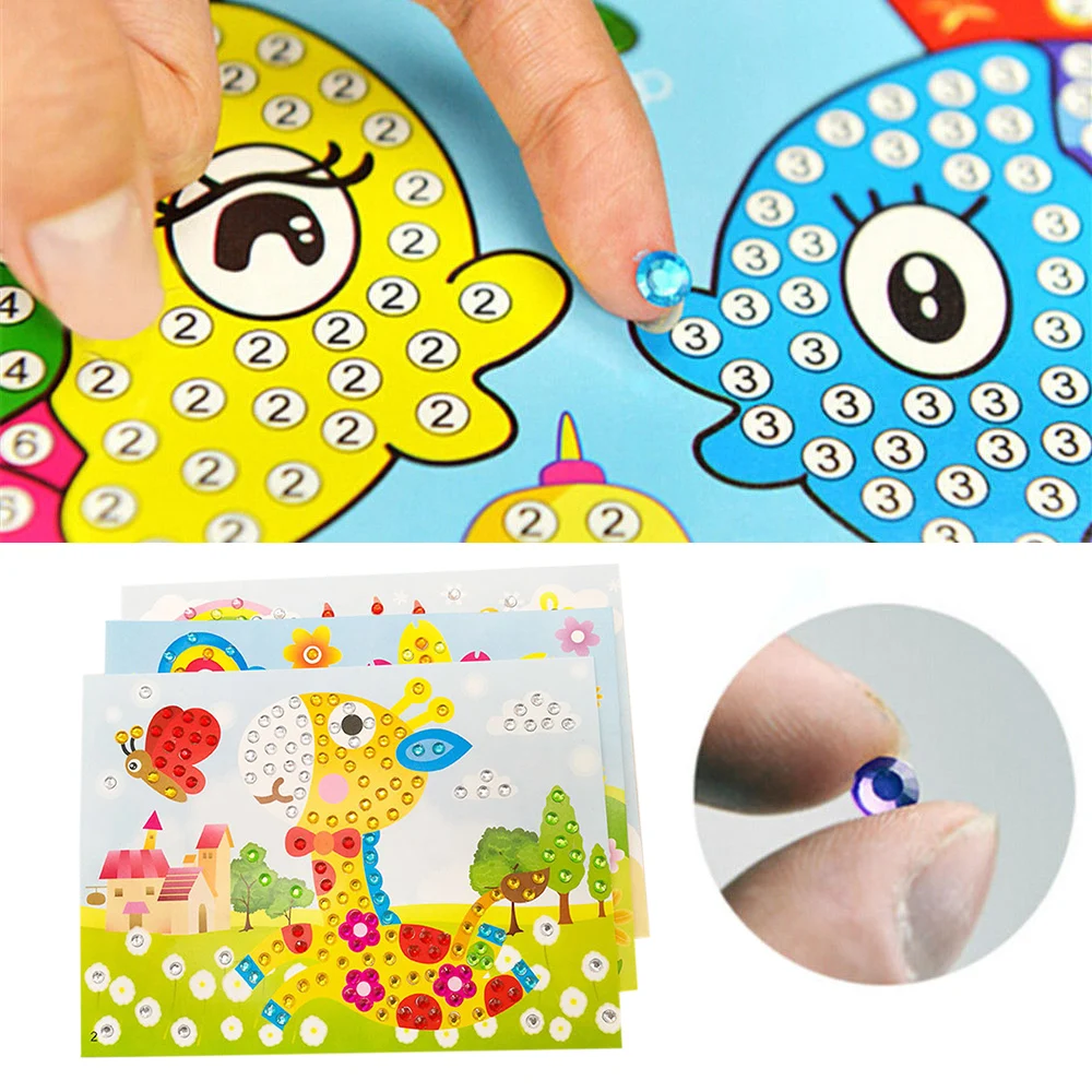 

DIY Diamond Embroidery 5D Embroidery Drawing Tools Craft Kit Lovely Durable Glittering