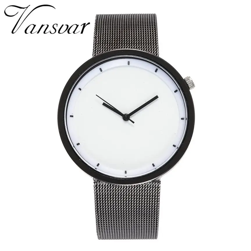 

VANSVAR Watch relogio feminino Stainless Steel Strap Fashion Watches Women Luxury Brand Women Watches montre femme 18JUL12