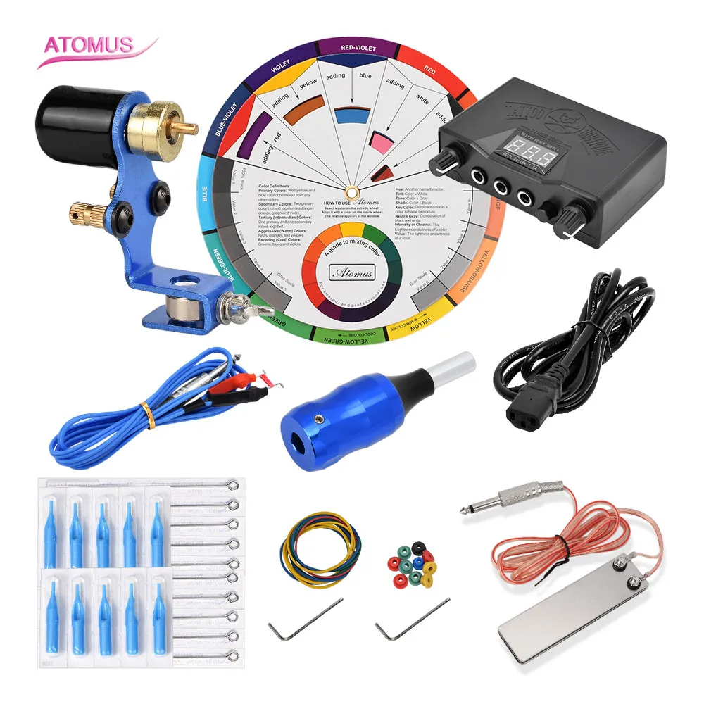 

Tattoo Machine Rotary Kits Iniciante Kit De Tatouage Machines Tattoo Pen Rotary Tattos Professional Tatoo Tattooo Maquina Para
