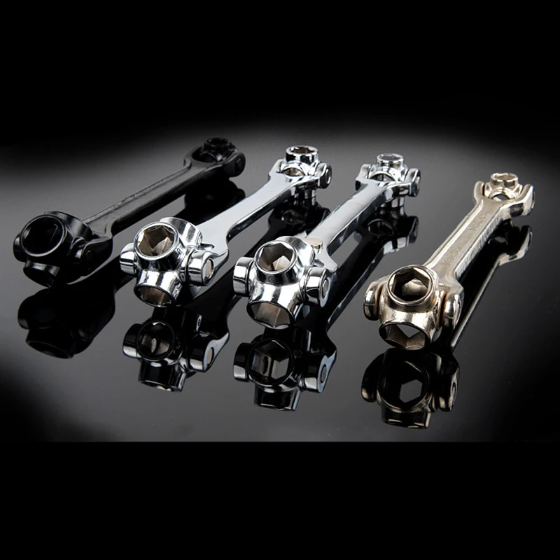 

Prostormer 8 in 1 Wrench 12-15mm/16-16mm Socket Wrench Spanner Key Multi Hexagon Sockets Wrench Dogbone Herramientas Ferramentas