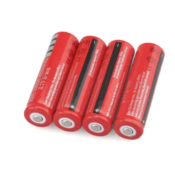 

18650 battery rechargeable battery 4000 mAh 3.7 V battery For LED flashlight