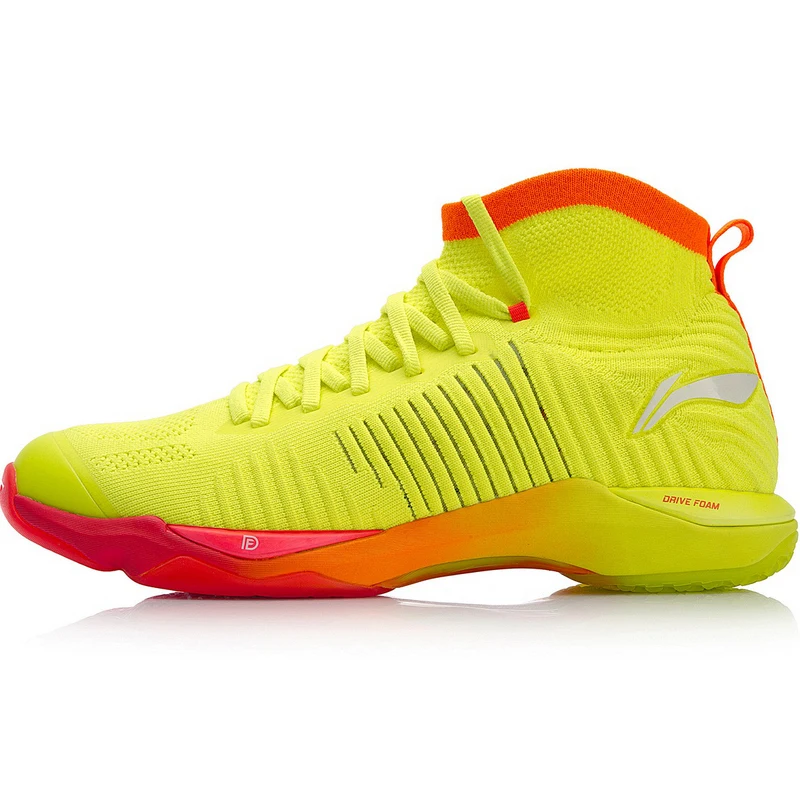 

New Arrival Li-Ning Badminton Shoes Sapatos Femininos Lace-up Anti-slippery Pvc Floor Plastic Men Shoes