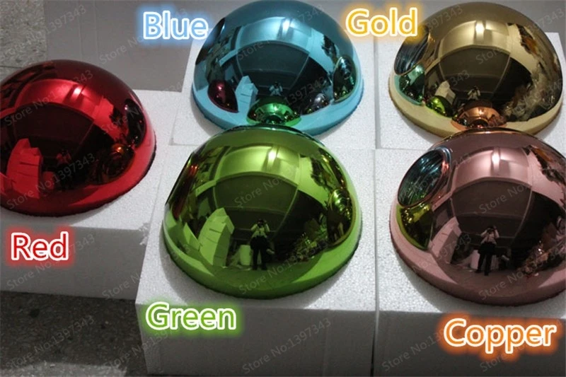 País das Maravilhas Bola de Luz do Candelabro Tira de Cobre Moderno de Vidro Lâmpada de Natal Levou Pingente Sombra Mirror Ball Luz Lustre da 30 Luzes de pendentes