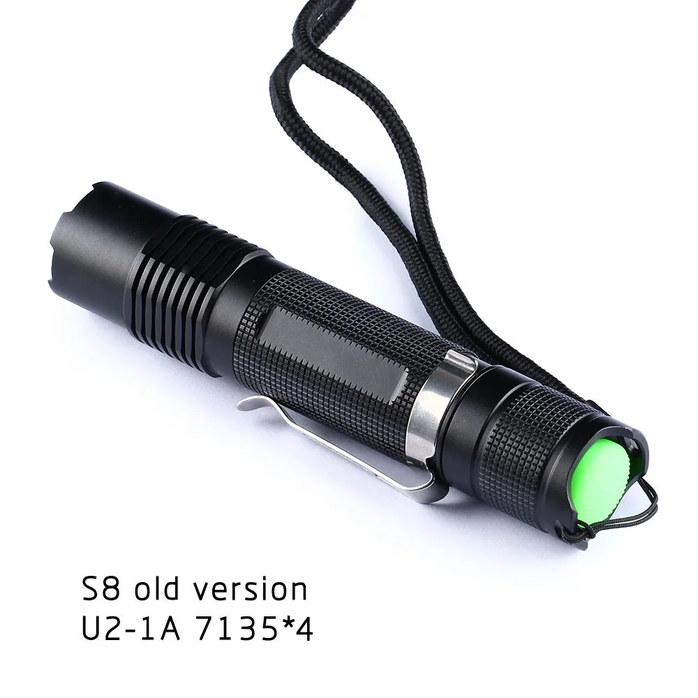 

convoy S8 with 7135*4 U2-1A, old verison ,no logo printed ,clearance flashlight