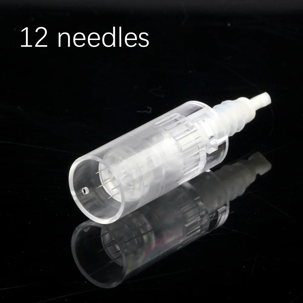 Substituição do Cartucho para Derma Agulhas de Tatuagem Lote Cartucho Rotary Micro Agulha 9 Pin 12 36 Nano Caneta 50 Pçs - 5 50 pçs lote Cartucho Rotary Micro Agulha