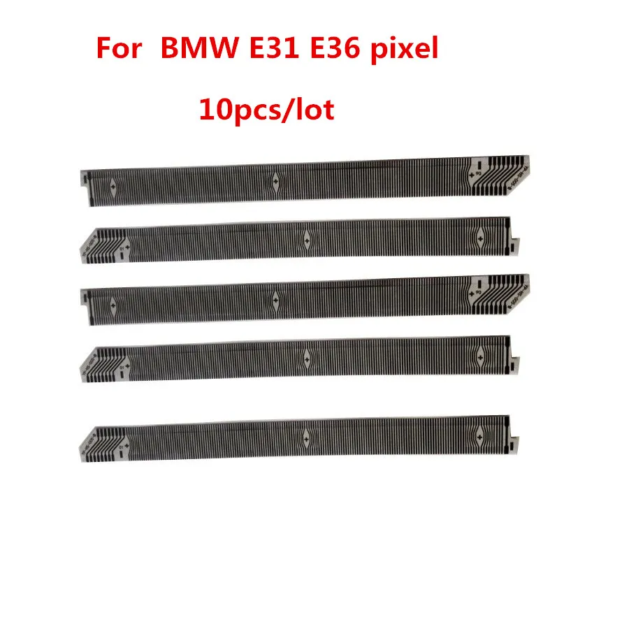 

10pcs For B-MW E31 E36 8 11 18 button OBC ON BOARD COMPUTER Multi-Information Display Mid Pixel repair Ribbon Cable
