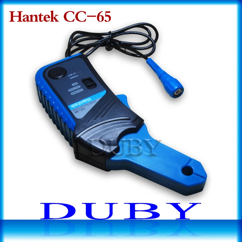 

Hantek CC-65 AC/DC Current Clamp meter Multimeter with BNC Connector 20kHz Bandwidth 1mV/10mA 65A Factory direct sales