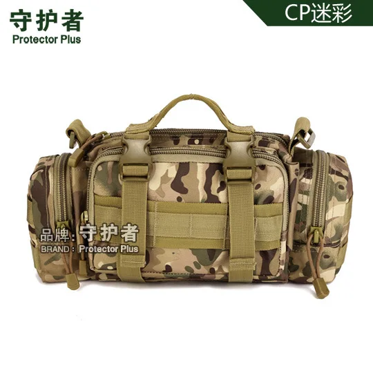 New outdoor 3P pockets sports riding pockets men bag shoulder messenger bag tactics outdoor big pockets multi-functional package