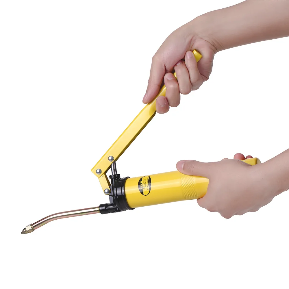 TNI U Heavy Duty Professional Lever Handle 200cc Grease Gun Includes 5