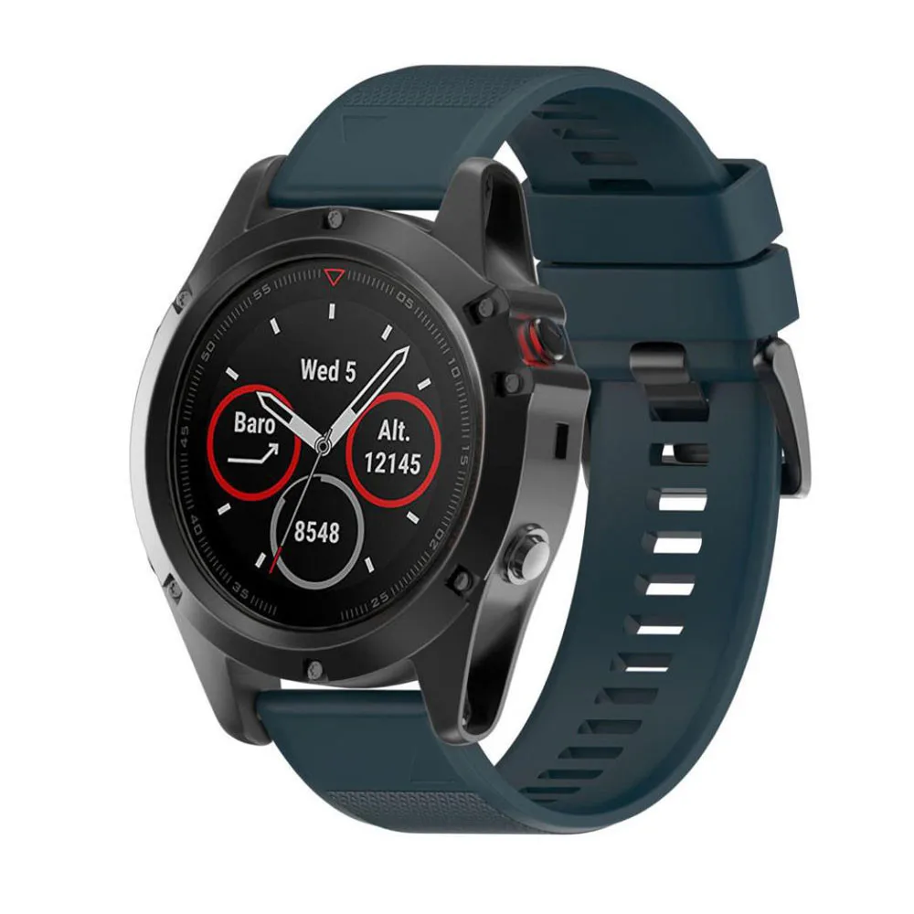 26 мм умные часы браслет ремешок Silicagel мягкие Quick Release комплект для Garmin fenix 3 HR/fenix 3 gps futural цифровой JUN15