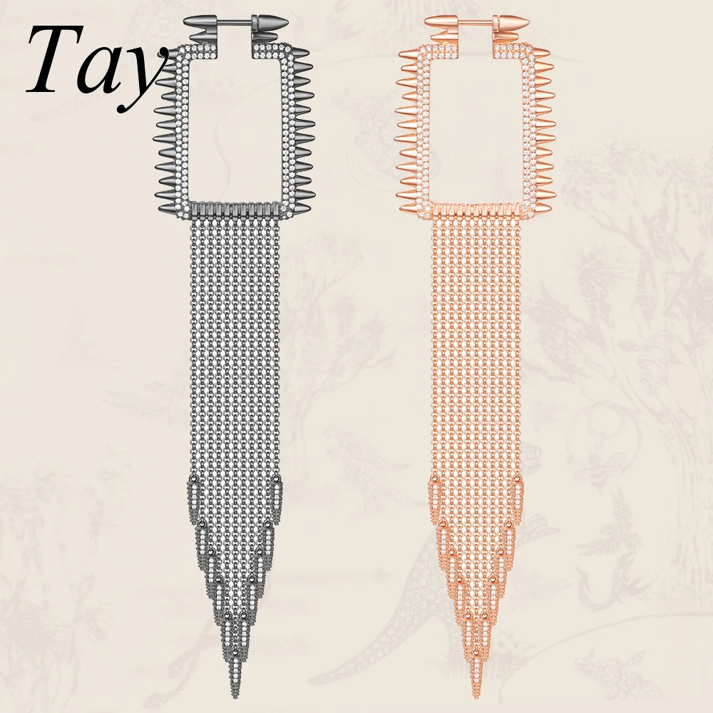 

Tay 925 sterling silver lovers ladies women engagement wedding gifts native american punk wristband fashion jewelry earrings