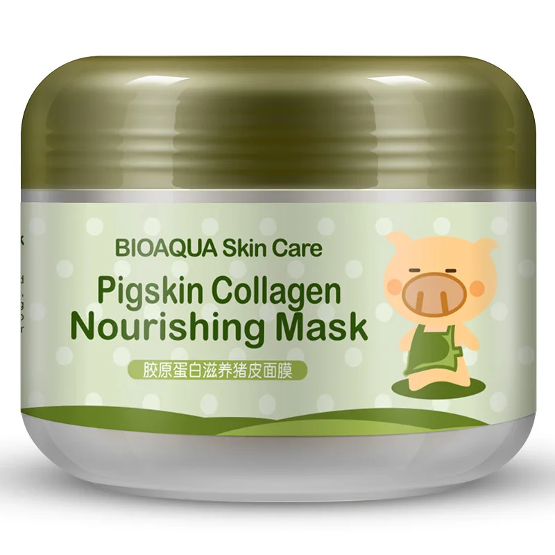 

face mask Collagen Face Care Facial Mask Blackhead Remove Whitening Moisturizing Acne Treatment Face Mud Mask